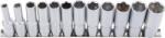 CONDOR Set chei tubulare, 12 bucăți, 1/2", adâncime, 6 puncte 8-24 mm, Condor 22090 (CR-22090) Set capete bit, chei tubulare