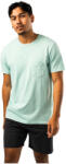 Bauer Pocket Tee Aqua Férfipóló XL