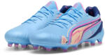 PUMA King Ultimate Vol. Fel FG/AG futballcipő kék|rózsaszín
