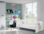 ADRK Ágy matraccal PEPE DOG 140x70, Fehér - smartbutor