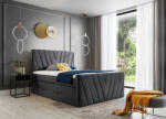 Eltap Candice 140x200 boxspring ágy sötétszürke - smartbutor - 452 900 Ft