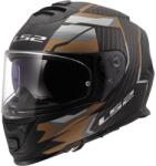 LS2 Cască integrală pentru motocicletă LS2 FF800 Storm II Tracker negru-auriu (LS168002442L)