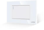 Luxion Intrerupator Simplu Mecanic LUXION cu Rama din Sticla, Standard Italian, 3M