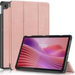  LEATHER Husă cu clapetă pentru Lenovo Tab 10.1 roz-auriu