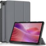  LEATHER Husă rabatabilă gri pentru Lenovo Tab 10.1