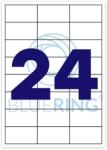 Bluering Etikett címke, 70x37mm, 100 lap, 24 címke/lap Bluering® - tonerpiac