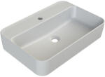 CeraStyle HERA - PULTRA ültethető - Top Counter - porcelán mosdó - MATT FEHÉR - 60 x 42 cm (OC017H71U043Y01102) - moretti