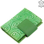 Giultieri bőr kártyatartó és pénztárca egyben zöld különleges (sb-808-green)