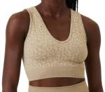 Björn Borg Sthlm Seamless Light Crop Top - print - Bézs, Többszínű
