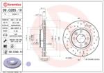 BREMBO féktárcsa BREMBO 09. C285.1X (09.C285.1X)