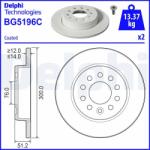 DELPHI Disc frana DELPHI BG5196C (BG5196C) - fixbox