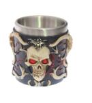 Tole 10 Imperial Pahar Shot Gothic Skull 5.7cm 50ml decorat 360grade Tole 10 Imperial 39613