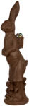Clayre & Eef Figurina Iepuras Paste ceramica maro 29x20x91 cm (5MG0056)
