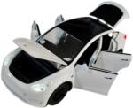 DIECAST Tesla model Y (Replica) White cu led-uri si sunete scala 1/321/43 (37834)