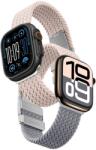 AmazingThing 2 darabos AmazingThing Blend szíj szett Apple Watch 45/46/49mm - Pink-Szürke/Rózsaszín