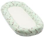 Kidizi Baby nest ergonomic cu baza respirabila si husa detasabila din bumbac 100% Kidizi Airnest Giraffe (5949551911197)