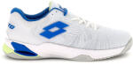 Lotto Încălțăminte de tenis pentru bărbați Mirage 100 II Clay All White/Dodgers Blue