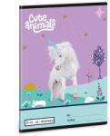 Ars Una Füzet kockás ARS UNA A/5 32 lapos 27-32 Cute Animals-Unicorn (53634481) - tonerpiac