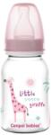 Canpol babies Бебешко шише Canpol - Transparent, 120 ml, Розово (59/100_pink)