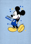 Disney pamut, gumis lepedő - Mickey LITTLE handsome (kék) - babyshopkaposvar