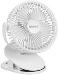 MG Clip vezeték néküli asztali ventilátor, fehér