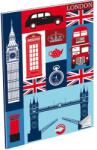 T-Creativ szótár füzet - A4 - London nevezetességei (TC25-A16011082-944370-4BIGBEN-HID)