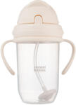 Canpol babies Canpol babák csepegésmentes pohár szívószállal és súllyal 270ml - Krémszínű