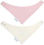 Albero Mio Muszlin előke (2db) - rózsaszín