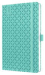 Sigel Naptár, A5, heti, 2026, kemény borító, SIGEL "Jolie", aqua zöld (SIJ6103) - onlinepapirbolt