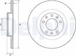 DELPHI Disc frana DELPHI BG4662C (BG4662C) - fixbox