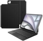 Tech-Protect Smartcase Magnetic husa cu tastatura pentru iPad Pro 12.9'' 4-6gen 2020-2022 / Air 13'' 1-2gen 2024-2025, negru (TEC363452)