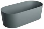 Omnires Cada freestanding Omnires Ovo M+ gri cenusiu 160x75 cm (OVOWWAG) - sanoterm
