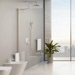 Omnires Paravan de dus tip Walk-in Omnires Marina transparent 90 cm (DNR90XCRTR) - sanoterm
