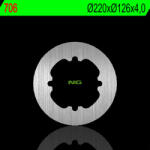 NG Brake Disc NG Fékek Kerek Fix Fék Tárcsa NG Brake Disc Futómű és fék alkatrész Féktárcsa - motomotors - 26 281 Ft