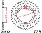 Jt Sprockets Alumínium Ultra-Könnyű Hátsó Lánckerék 75 - 520 JT SPROCKETS Erőátviteli alkatrész Lánc, lánckerék, láncszett Hátsó lánckerék - motomotors - 18 066 Ft
