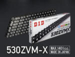 D. I. D 530ZVM-X X-Ring hajtólánc 530 D. I. D Erőátviteli alkatrész Lánc, lánckerék, láncszett Lánc - motomotors - 112 976 Ft