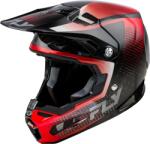 FLY Racing Formula S Carbon Protocol bukósisak - Fekete karbon/Piros FLY RACING Sisakok és ruházat Offroad sisak