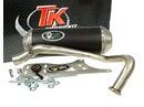 TurboKit Turbo Kit GMax kipufogó 4-ütemű Kymco Dink / Yager / Spacer 125 / 150cc TurboKit Kipufogó és alkatrészei Kipufogó Robogó kipufogó (tuning)