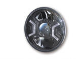 HIGHSIDER Fő Fényszóró Betét LED Típus 2 - 7" HIGHSIDER Elektronika Lámpa, fényszóró, index Fényszóró (tuning)