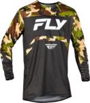FLY RACING Rayce Kerékpáros Ifjúsági Mez - Fekete/Terepmintás FLY RACING Bicikli Kerékpáros ruházat Kerékpáros mezek