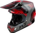 FLY Racing Formula CP Slice Sisak - Szürke/Piros/Fekete FLY RACING Sisakok és ruházat Offroad sisak
