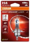 OSRAM H4 Night Breaker Laser izzó 12V 60/55W P43t-38 - 1 darab OSRAM Elektronika Lámpa, fényszóró, index Izzó