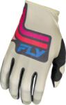 FLY RACING Lite S. E. Vice kesztyű - Világosszürke / Rózsaszín / Korall FLY RACING Sisakok és ruházat Kesztyű