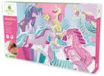 D'Arpeje Sycomore StickN Fun Set pentru crearea unei imagini mari de mozaic cu unicorni (CRE7050)