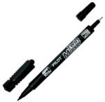 Pilot Kétoldalas marker PILOT Twin Marker BeGreen 0, 5 + 0, 3 mm fekete