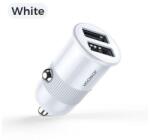 JOYROOM C-A06 3.1A 2xUSB Autós Töltőfej + Micro USB 1M Adatkábel White (6941237128492) - tonerpiac