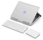 Logitech CASA POP-UP DESK vezeték nélküli billentyűzet angol lokalizáció + touchpad + 17" notebook állvány (homokszínű) (920-011241) (920-011241)