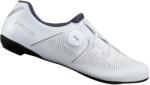 Shimano RC302 Wide országúti kerékpáros cipő - fehér