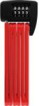 ABUS Bordo Lite 6055C hajtogatható kerékpár lakat + SH - piros