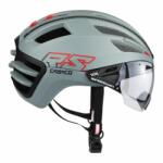 CASCO SPEEDairo 2 RS kerékpáros sisak - szürke/piros